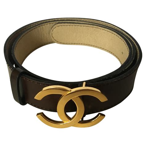 chanel mens leather belts